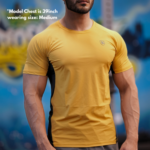 GlideArmour Matt Yellow T-shirt