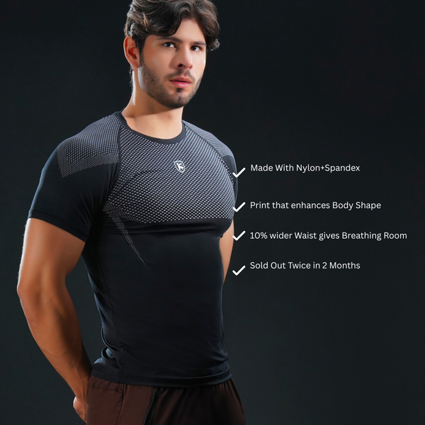 OBSDN Compression Tee-Grey