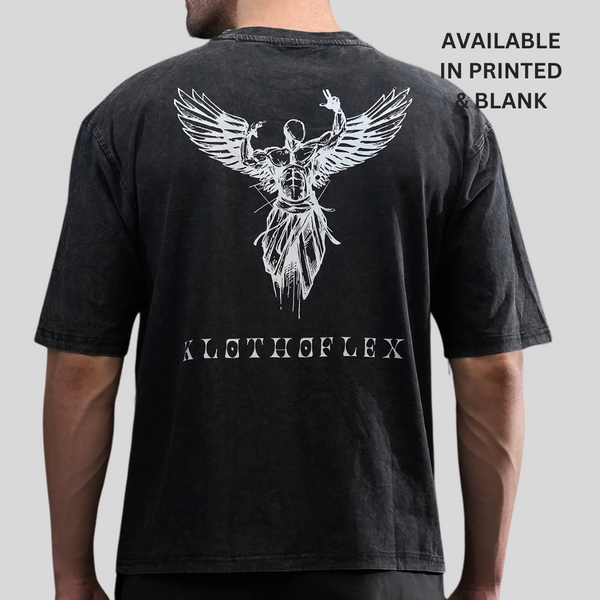 Acid Wash Strechable Cotton Oversize