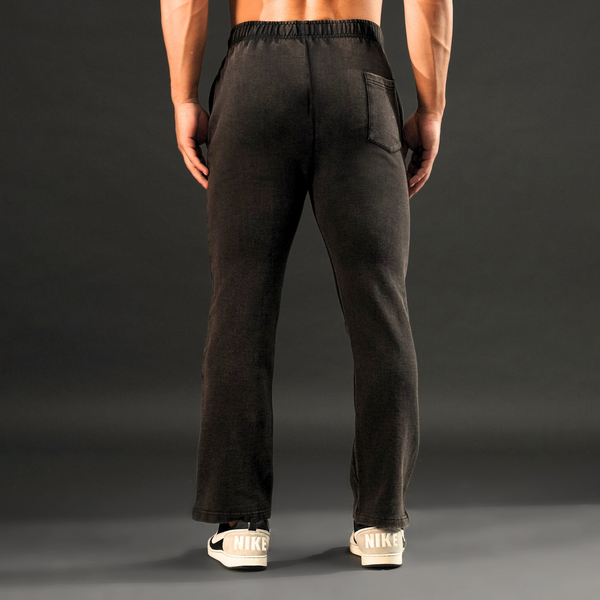 Brown Distressed Joggers