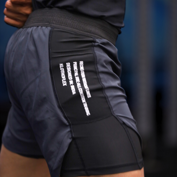 AeroTech Hybrid Liner Shorts Gray