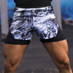 AeroTech Hybrid Liner Shorts Printed