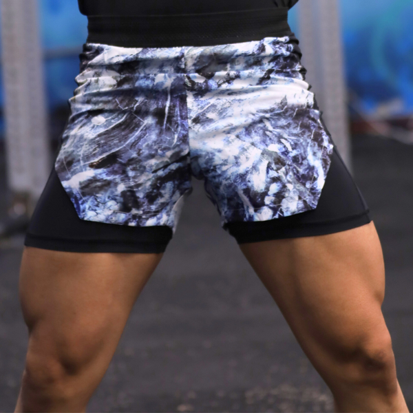 AeroTech Hybrid Liner Shorts Printed