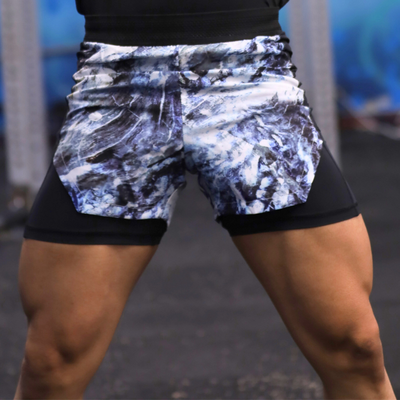 AeroTech Hybrid Liner Shorts Printed