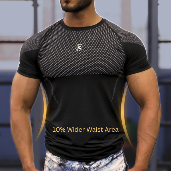 Grey Obsidian Compression T-shirt