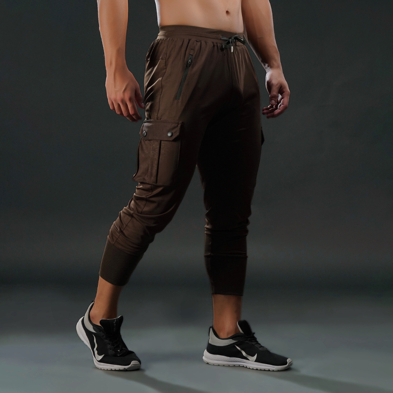 High-Rib Ultra Joggers Brown