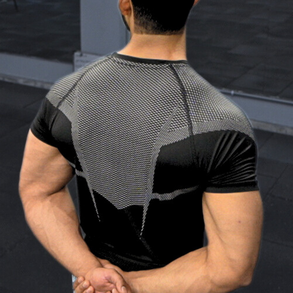 Grey Obsidian Compression T-shirt