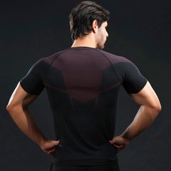 OBSDN Compression Tee-Maroon