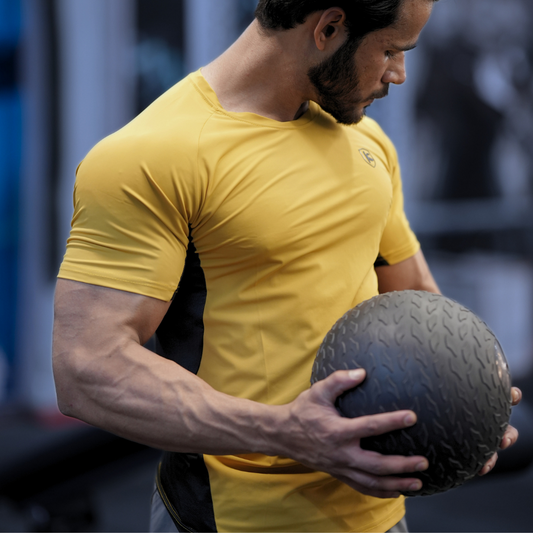 GlideArmour Matt Yellow T-shirt