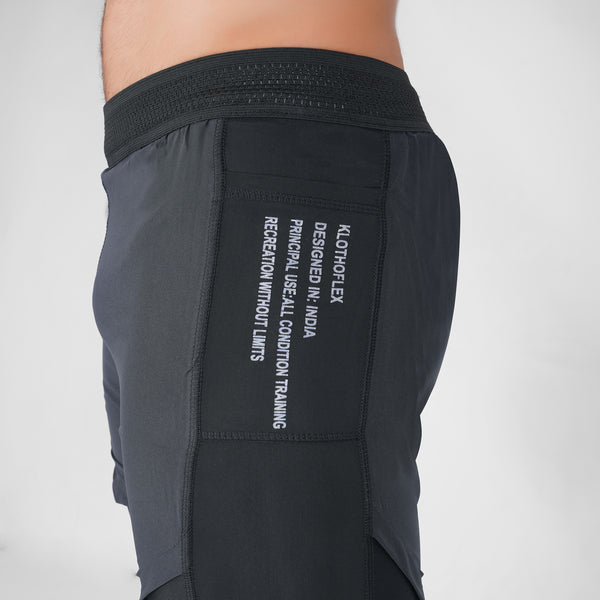 Aero Compression Shorts Grey