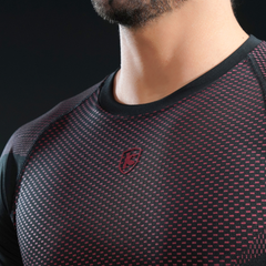 OBSDN Compression Tee-Maroon