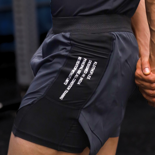AeroTech Hybrid Liner Shorts Gray