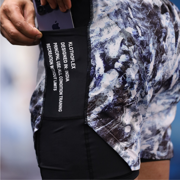 AeroTech Hybrid Liner Shorts Printed
