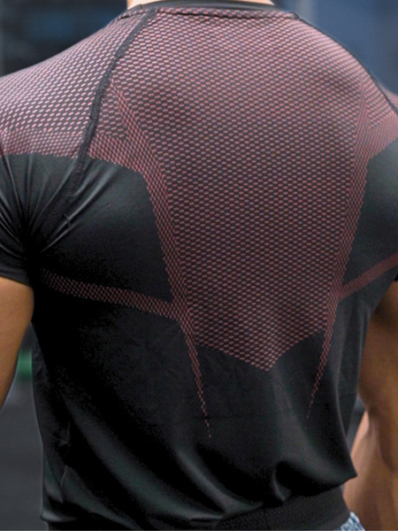 OBSDN Compression Tee-Maroon