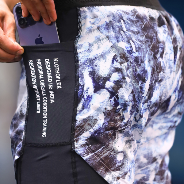 AeroTech Hybrid Liner Shorts Printed