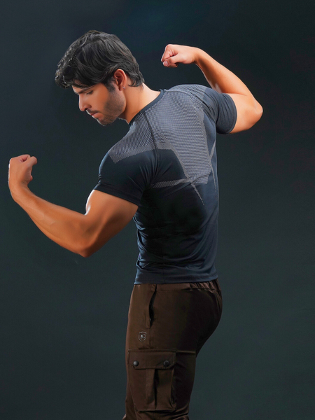 OBSDN Compression Tee-Grey