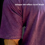 Load image into Gallery viewer, OverSize Ink Acid Wash Cotton T-shirt
