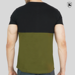 Load image into Gallery viewer, Dual Tone  100% Cotton T-shirt
