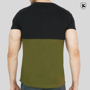 Dual Tone  100% Cotton T-shirt