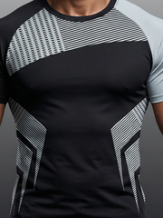 Flare Compression T-shirts Grey