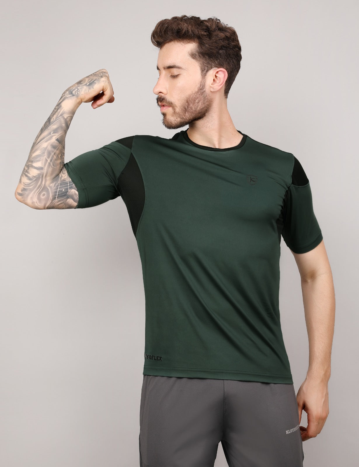 AirVent Move T-shirts-Fouji Green