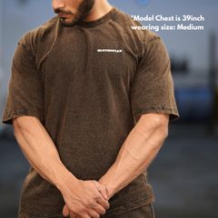 Purpose Distressed Oversize Tee