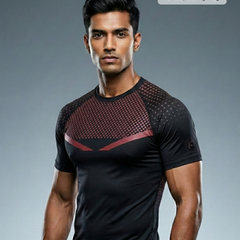 Shadow Hybrid Compression T-shirt