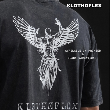 Titan Charge Distressed Oversize Tee