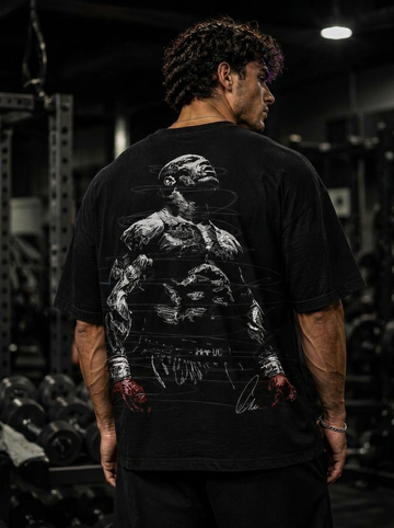 Mike Tyson Beast Mode Oversized T-Shirt
